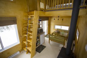 sous bois chalets lanaudiere interieur 6