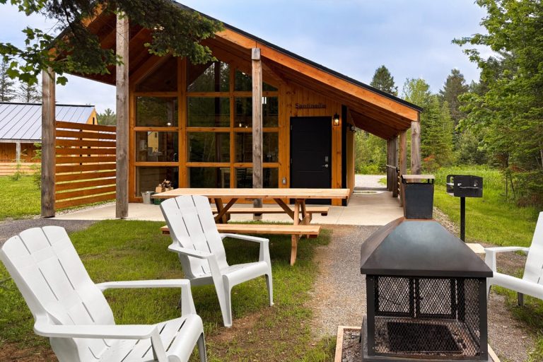 Sentinelle Chalets Lanaudière extérieur