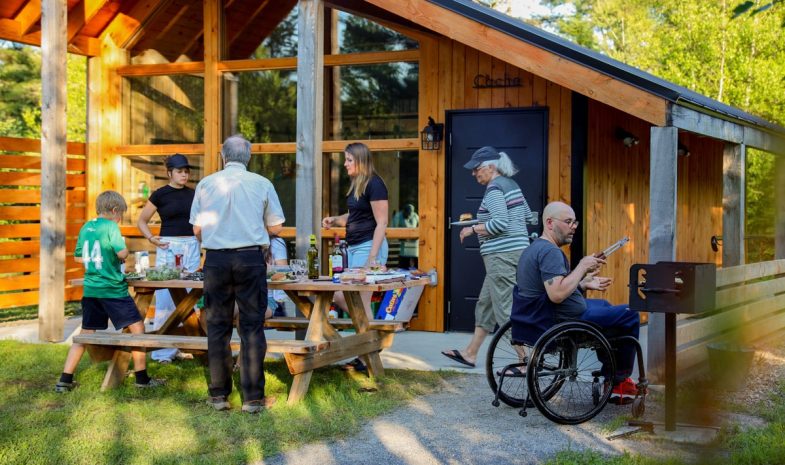 Mini-chalets accessibles